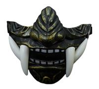 Uozonit Face Cover, Halloween Cosplay, Cosplay Face Half Face Horror Accessories - Funny Halloween Comfortable Outfit, Animal Skull Design for Theme Parties.