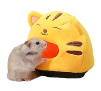 Uozonit Guinea House Bed - Tiger Shape Hamster | Lovely Cozy Washable Hamster Cave Bed For Hedgehog Guinea Hamster