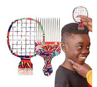 Uozonit Hair Twist Comb - Twist Hair Sponge Brush and Comb Set,Twist Hair Coils Comb, Twist Wave Curl Brush for Natural Hair Personal Curl Hair Styling