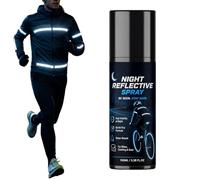 Uozonit Nighttime Cycling Reflective Spray | 100ml Safety Fluorescent Paint - Nighttime Safety Reflective Spray | for Outdoor Cycling Camping Hiking Walking Driveway Traffic