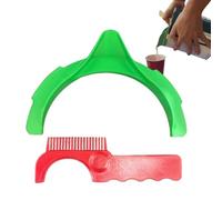 Uozonit Paint Pouring Spout - Drip-Free Multi-Function Household Repair Tool,Paint Brush Comb - for Professional Painters DIYers Contractor Men