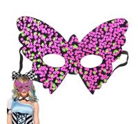 Uozonit Party Cover for Adults Masquerade | Butterfly Shiny Half Decoration,Masquerade Party Decoration - for Christmas Eve Circus Cruise Festival Cosplay Carnival Outfits Shiny