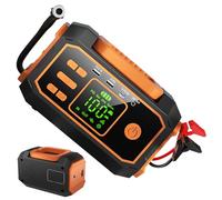 Uozonit Portable Tire Inflator for Car | Air Compressor with Digital Pressure | Bicycle Tire Pump,for RV Camping Bike Motorcycle Vehicle SUV Roadside Truck Garage