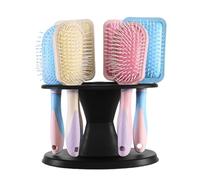 Uozonit Salon Stations for Hairdressers, Multifunctional Large Capacity Hair Brush Holder, Heavy Duty Makeup Brush Holder, Desktop Organizer for Babers Station