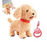 Uozonit Smart Robot Dog,Realistic Interactive Plush Toys | Touch Sensing Robot Dog That Acts like Real with Voice Mimic - for Girl Boys Kids Christmas Birthday Easter