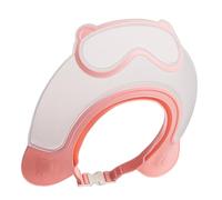 Uozonit Toddler Shower Cap Shield | Adjustable Waterproof Baby Shower Cap | Bathing Care Supplies for Boys Girls Hair Washing Shampoo Sink Home Travel