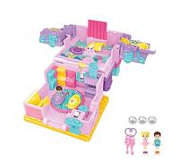 Uozonit Toy Castle | Playset with Lights,Playhouse Gift for 3+ Year Old Girls, Doll House Christmas Decorations Gift for Ages 3+