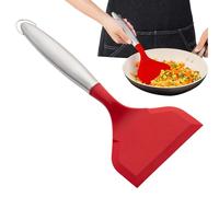 Uozonit Turner Spatula | Heat-Resistant Baking Tool,Heat-Resistant Silicone Spatula for Frying Grilling Cooking Baking Restaurant Home Cookware