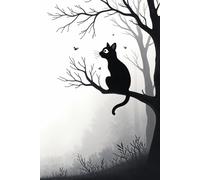Up a Tree and Loving It: A Cat's Eye View Journal: a GRAPH notebook for self-expression