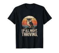 Up All Night Thriving Owl Delight T-Shirt