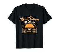 Up at Dawn for The Win Sunrise Scoreboard T-Shirt