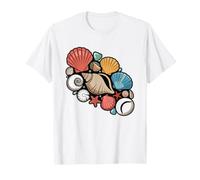 Up Before Dawn Shells Dedicated Beachcomber Life Shell T-Shirt