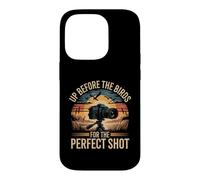 Up Before the Birds for the Perfect Shot Wildlife Nature Case for iPhone 14 Pro