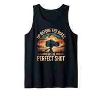 Up Before the Birds for the Perfect Shot Wildlife Nature Tank Top