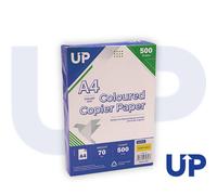 UP Coloured A4 Copier Paper 70GSM Bright Yellow - 500 sheets
