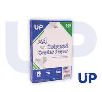 UP Coloured A4 Copier Paper 70GSM Pastel Pink - 500 sheets