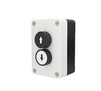 UP/DOWN Arrows Hoist Roller Door Lorry Tail Lift Double Insulated 2 N/O Contacts Fitted 2 Way Crane Push Button Switch Station IDGTTLDF