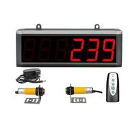 Up Down Counter with Power-Off Memory, Automatic Object Counting 0-999999, Factory Production, 196in Sensor Distance