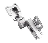 Up Down Flip Door Hinges Side Mounted TV Cabinets Hanging Cabinet Hinges Silver 1Pair