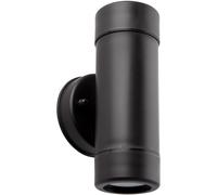 Up & Down Twin Outdoor Ip44 Downlight - Dimmable 2 X 7W Gu10 Led - Black