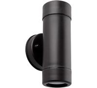 Up & Down Twin Outdoor Ip44 Downlight - Dimmable 2 X 7W Gu10 Led - Black