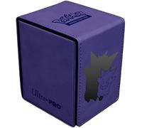 UP Elite Gengar Premium Alcove Flip Deck Box for Pokémon, Purple