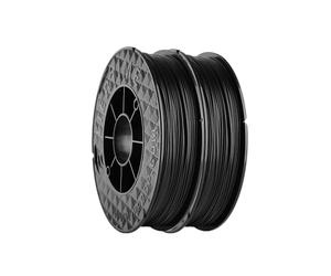 UP Fila Premium ABS 3D Printer Filament, Low Odor, Consistent 1.75mm Diameter,1KG (500g×2 Spools), Black