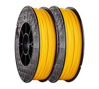 UP Fila Premium ABS 3D Printer Filament, Low Odor, Consistent 1.75mm Diameter,1KG (500g×2 Spools), Yellow