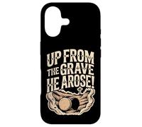 Up From the Grave He Arose Christian Resurrection Empty Tomb Case for iPhone 17