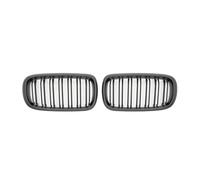 Up Front Bumper Centre Grilleper Grille For BMW For X5 For X6 F15 F16 2014 2015 2016 2017 2018 Car Front Bumper Kidney Facelift M Color Grill Cover Inside Radiator Grills(Matte Black)