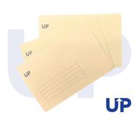 UP Full Flap Document Wallet Pack of 50 - Buff