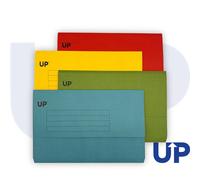 UP Half Flap Document Wallet Pack of 50 - Assorted