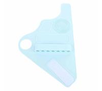 up Palette Silicone Wristband up Mixing Palette Hand Strap Foundation Concealer up Brushes Storage Strap for up Artists Nail Technicians Silicone Material 14x24cm (Blue)