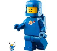 Up-Scaled Blue Astronaut Minifigure