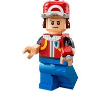 LEGO® Pokémon Up-Scaled Red Minifigure 40868, 930 Pieces | Ages 10+, Over 27 cm Tall, Posable Arms & Legs, Includes Poké Ball, Display Model