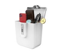 UP Security Lock Box for Beach Vacation Essentials, Combination Lock Box, Small Portable Safe for Travel, Cruise, Outdoor Storage Lockbox for Cash, Gun, Handgun, Medicine, Money, Phone, Personal Safe