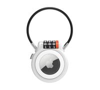 UP Security Lockable AirTag Holder with Combination Lock, Metal AirTag Case Compatible with Apple Finder, Secure GPS Tracker Tag Case for Vehicles, Luggage, Suitcase, Backpack, Bike, Scooter Tracking