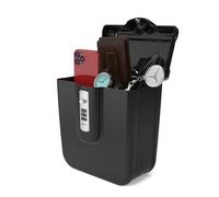 UP Security Lockbox for Beach Vacation Cruise Essentials 2025, Combination Lock Box, Portable Small Safe for Travel, College Dorm, Outdoor Storage, Cash, Gun, Medicine, Phone, Personal Beach Safe