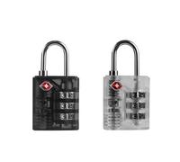 UP Security Suitcase Locks TSA Approved, Combination Lock for Locker, Combo Padlock for Gym Locker, Small Combination Padlocks for Outdoor Use, Suitcase, Gun Case, Ammo Can, Bag Zipper (Black+White)