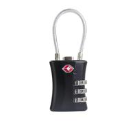 UP Security Suitcase Locks TSA Approved, Small Padlock Combination, TSA Locks for Luggage, Combo Travel Padlock with Code for Backpack, Gym Locker, Ammo Can, Gun Case, Bag Zipper, Box (Black)