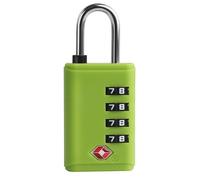 UP Security TSA Locks for Luggage, Small Combo Lock for Suitcase, 4 Digit Combination Lock for Outdoor, Gym Locker, Cabinet, Gun Case, Travel Safe Padlock with Code for Backpack, Bag Zipper (Green)