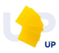 UP Square Cut Folder Pack of 100 - Yellow