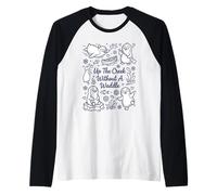 Up The Creek Without A Waddle Funny Penguin Pun Raglan Baseball Tee