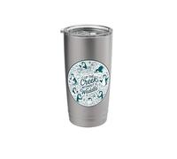 Up The Creek Without A Waddle Funny Penguin Pun Stainless Steel Insulated Tumbler