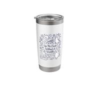Up The Creek Without A Waddle Funny Penguin Pun Stainless Steel Insulated Tumbler
