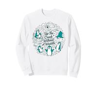 Up The Creek Without A Waddle Funny Penguin Pun Sweatshirt
