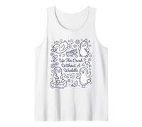 Up The Creek Without A Waddle Funny Penguin Pun Tank Top