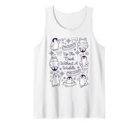 Up The Creek Without A Waddle Funny Penguin Pun Tank Top
