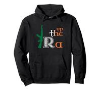 Up The Ra Irish Heritage Celtic Pride Brigade Music & Craic Pullover Hoodie