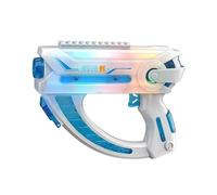 Up to 33ft Long Range Water Gun, 500cc Electric Water Gun, Waters Guns Toy Pistol, with LED Colorful Lights, 30mins Playing Time, Water Gun Toys for Pool Party Beach Adults Kids (blue)